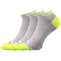 3PACK ponožky VoXX bambusové svetlosivé (Bojar)