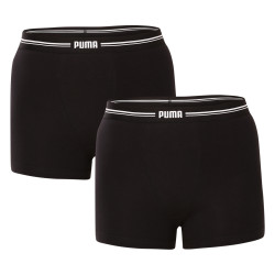 2PACK dámske nohavičky s nohavičkou Calvin Klein boyshort čierne (701221342 001)