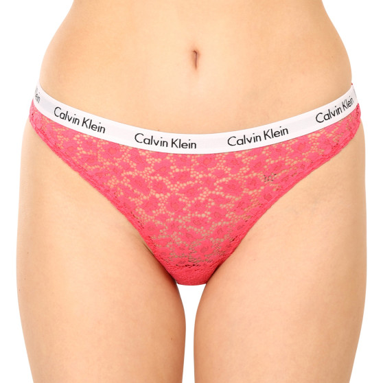 3PACK dámske nohavičky brazilky Calvin Klein viacfarebné (QD3925E-BP3)