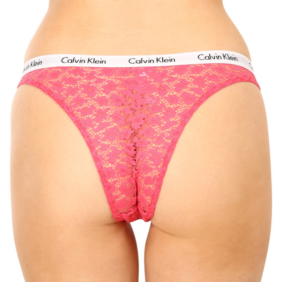 3PACK dámske nohavičky brazilky Calvin Klein viacfarebné (QD3925E-BP3)