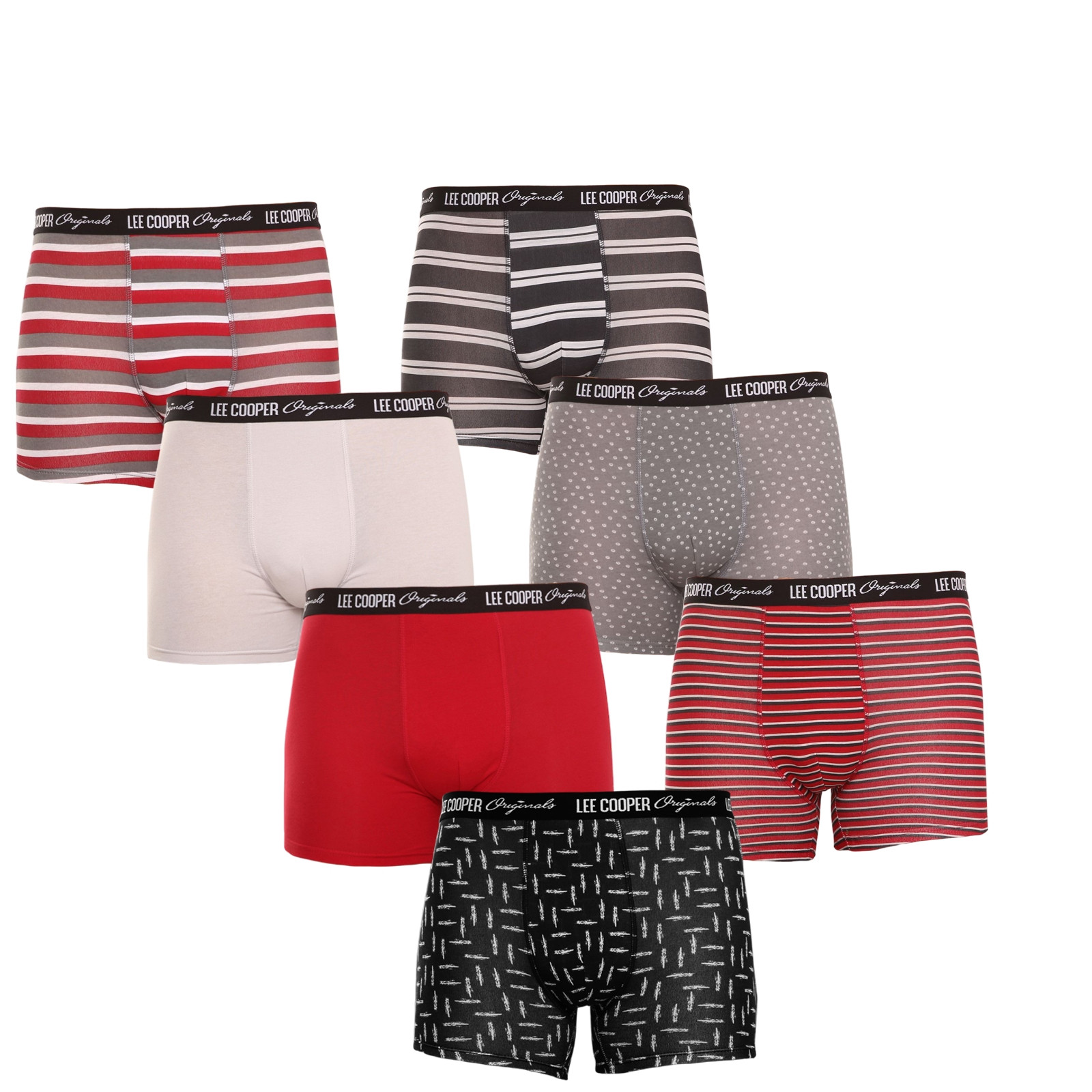 7PACK pánske boxerky Lee Cooper viacfarebné (LCUBOX7P0109-1769861) XXL.



Hľadáš kvalitné, ale zároveň cenovo dostupné boxerky?
Boxerky Lee Cooper sú vyrobené z príjemného materiálu a majú moderný strih, ktorý perfektne padne na každodenné nosenie.
Viac sa dozvieš v klasických informáciách o produkte.