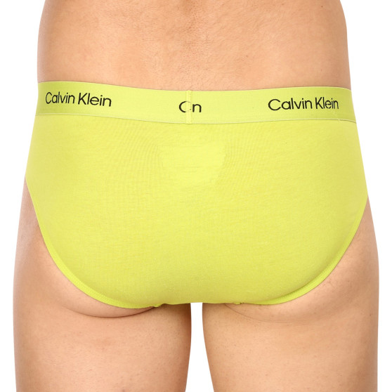 3PACK pánske slipy Calvin Klein viacfarebné (NB3527A-DY0)