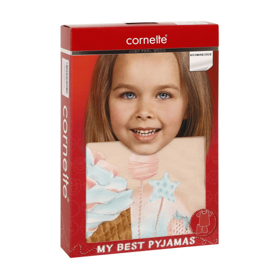 Dievčenské pyžamo Cornette Delicious viacfarebné (787/99)