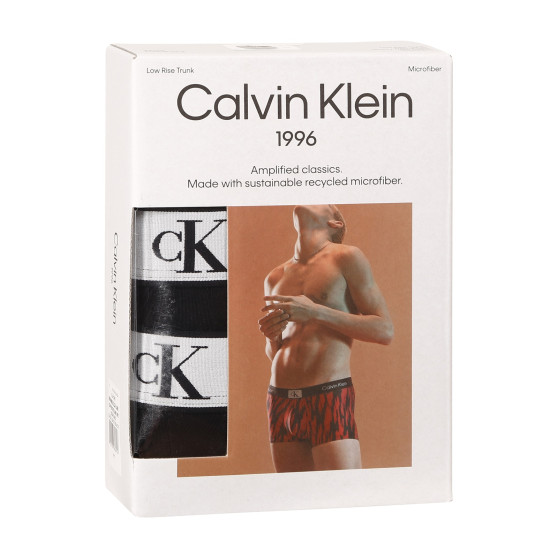 3PACK pánske boxerky Calvin Klein čierné (NB3532A-UB1)
