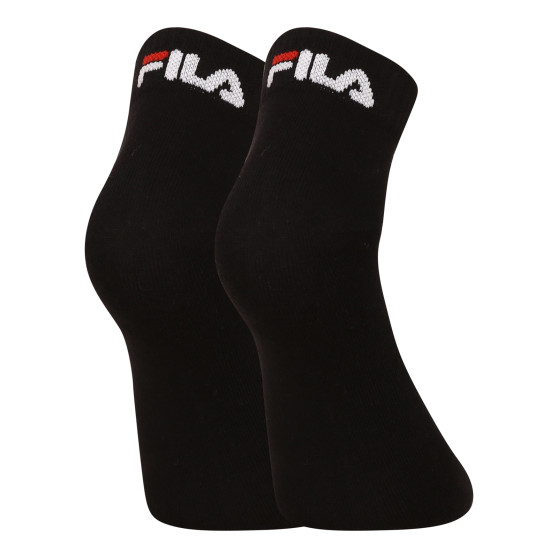 3PACK ponožky Fila čierne (F9300-200)