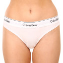 Dámske tangá Calvin Klein biela (F3786E-100)