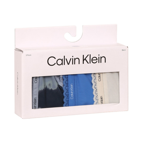 3PACK dámske nohavičky Calvin Klein viacfarebné (QD3804E-BOX)