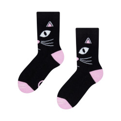 Veselé detské teplé ponožky Dedoles Mačací pohľad (DKWS1073)