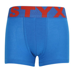 Detské boxerky Styx športová guma modré (GJ1167)