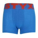 Detské boxerky Styx športová guma modré (GJ1167)
