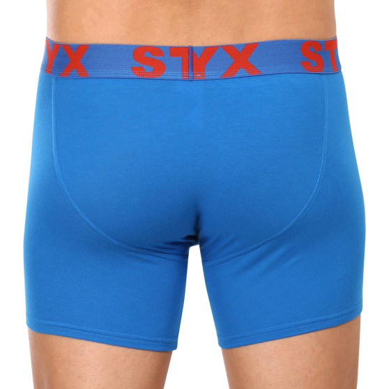 3PACK pánske boxerky Styx long športová guma viacfarebné (3U96897)