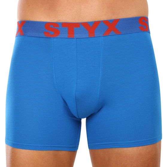 3PACK pánske boxerky Styx long športová guma viacfarebné (3U96897)