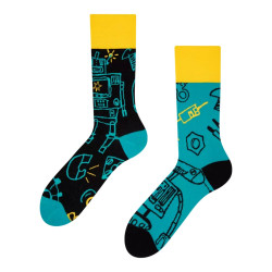 Veselé ponožky Dedoles Roboti (D-U-SC-RS-C-C-1720)