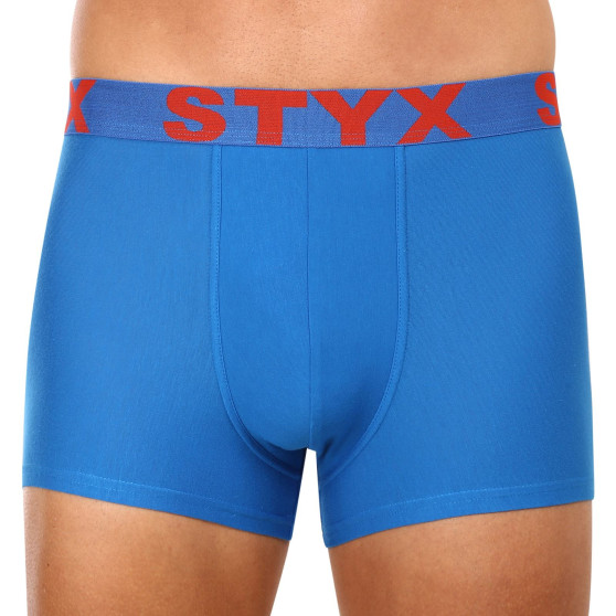 3PACK pánske boxerky Styx športová guma viacfarebné (3G10137)