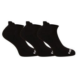 3PACK ponožky Nedeto nízke čierne (3NDTPN001-brand)