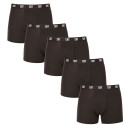 5PACK pánske boxerky CR7 čierné (8123-49-2901)