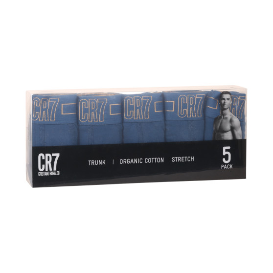 5PACK pánske boxerky CR7 modré (8106-49-2404)