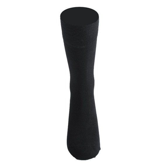3PACK ponožky Styx vysoké bambusové čierne (3HB960)