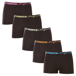 Poškodený obal - 5PACK pánske boxerky Lee Cooper čierné (LCU3200774A-1948355)