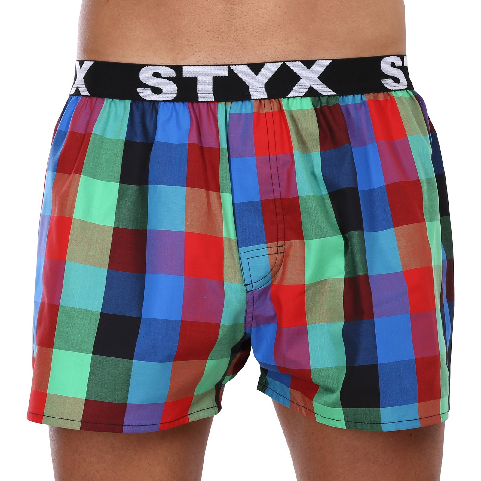 5PACK pánske trenky Styx športová guma viacfarebné (5B1067890) XL, trenírky.
Farebné bavlnené šortky pre každodenné pohodlie
Pánske šortky Styx sú vyrobené zo 100 % bavlny.
Česká značka Styx ponúka zábavu a prvotriednu kvalitu
Spodná bielizeň Styx je obľúbená najmä u tých, pre ktorých je dôležitá osobnosť.