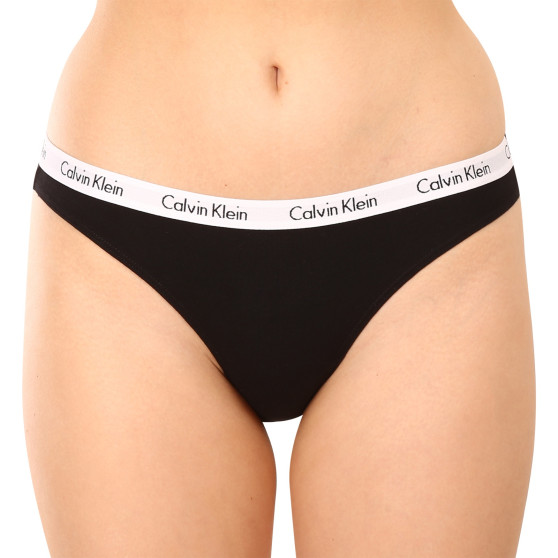 3PACK dámske nohavičky Calvin Klein viacfarebné (QD3588E-HVN)