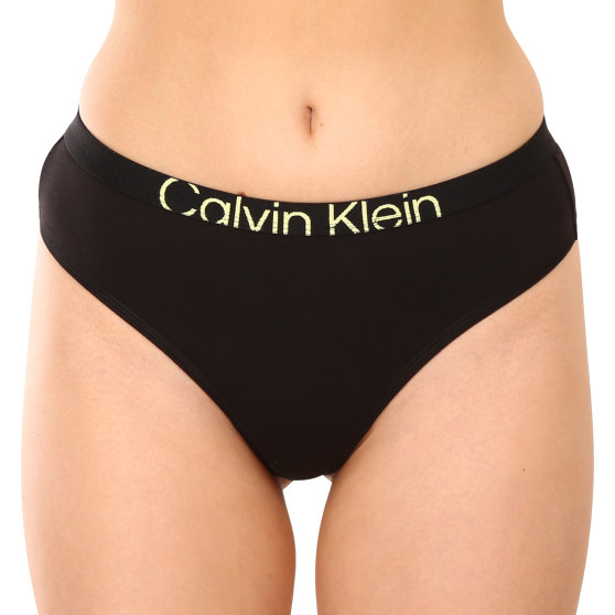 Dámske tangá Calvin Klein čierné (QF7401E-UB1)