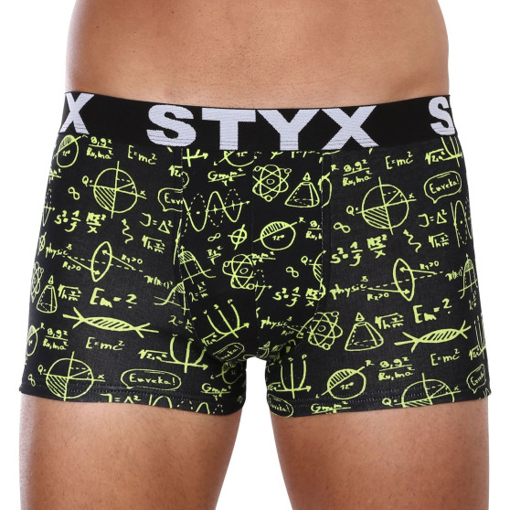 3PACK pánske boxerky Styx art športová guma viacfarebné (3G12672)