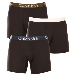 3PACK pánske boxerky Calvin Klein čierne (NB2971A-GZ5)