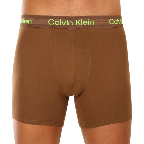 3PACK pánske boxerky Calvin Klein viacfarebné (NB3706A-FZ4)