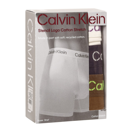 3PACK pánske boxerky Calvin Klein viacfarebné (NB3706A-FZ4)