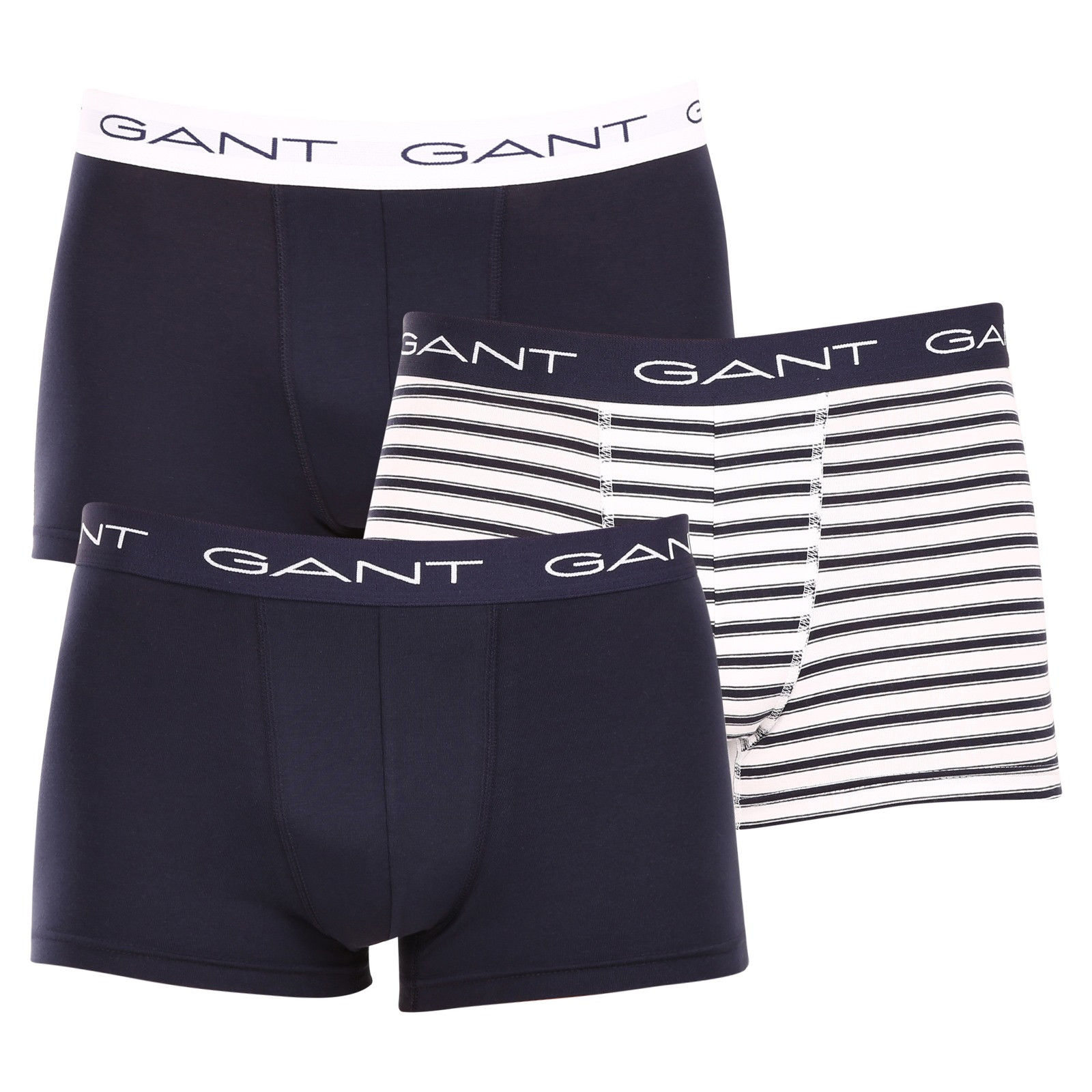 3PACK pánske boxerky Gant viacfarebné (902323013-433) XXL, trenky.
Hľadáte komfortné pánske spodné prádlo?
 
Pánske boxerky GANT sú vyrobené z kvalitne bavlny a prímesi elastanu, v páse majú príjemnú všitú gumu, ktorá nikde neškrtí ani neškriabe, navyše má kontrastnou gumu s nápisom GANT, nohavičky majú dole mäkké lemy.
Viac sa dozviete nižšie v klasických informáciách o produkte.