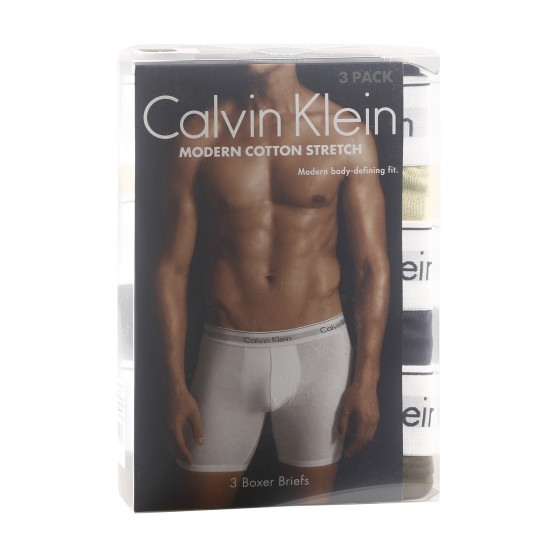 3PACK pánske boxerky Calvin Klein viacfarebné (NB2381A-GW2)