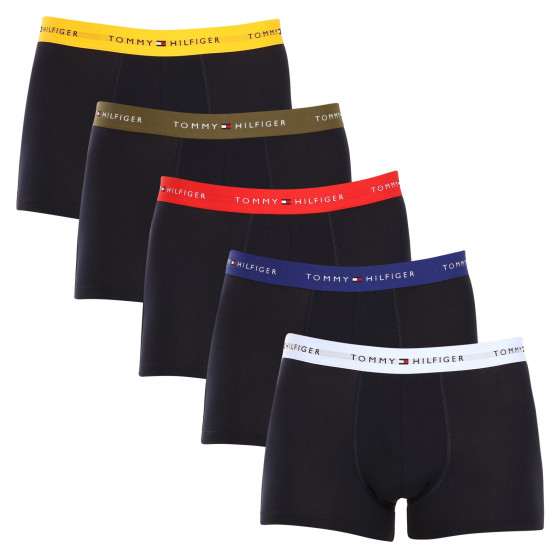 5PACK pánske boxerky Tommy Hilfiger čierné (UM0UM03061 0W9)