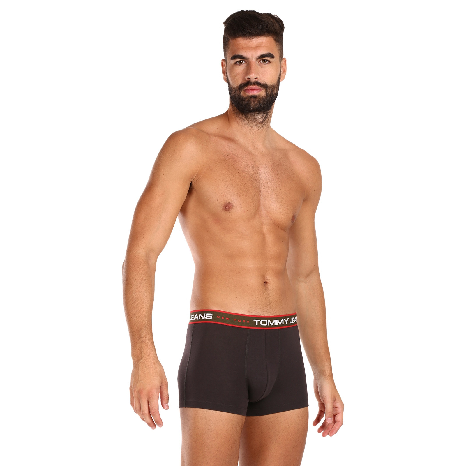 3PACK pánske boxerky Tommy Hilfiger čierné (UM0UM03107 0SA) XXL, trenky.
Boxerky Tommy Hilfiger 