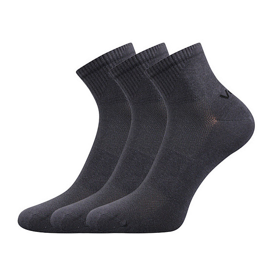 3PACK ponožky VoXX tmavo sivé (Metym)