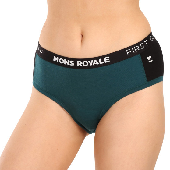 Dámske nohavičky Mons Royale merino zelené (100043-1169-300)