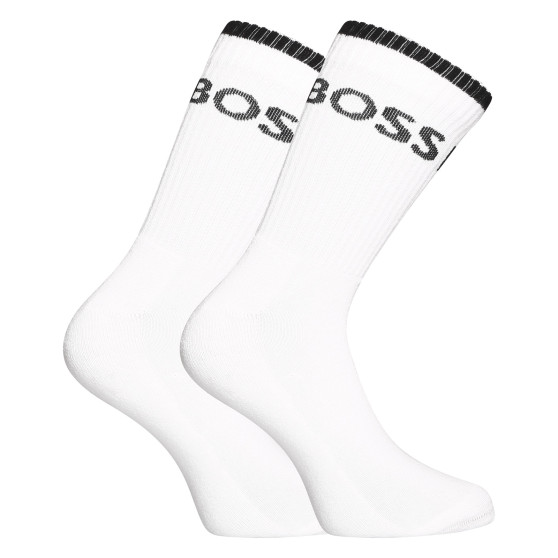 6PACK ponožky BOSS vysoké bielé (50510168 100)