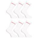 6PACK ponožky HUGO bielé (50510187 100)