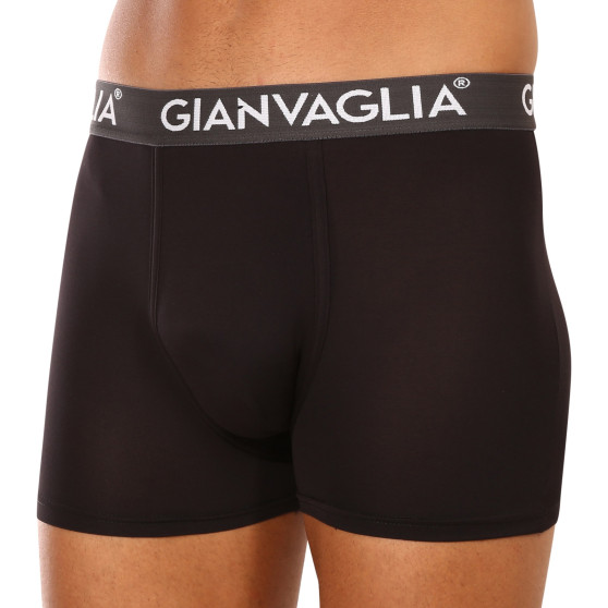 2PACK pánske boxerky Gianvaglia černé (GVG-5007)