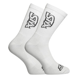 Ponožky Styx vysoké sivé s čiernym logom (HV1062)
