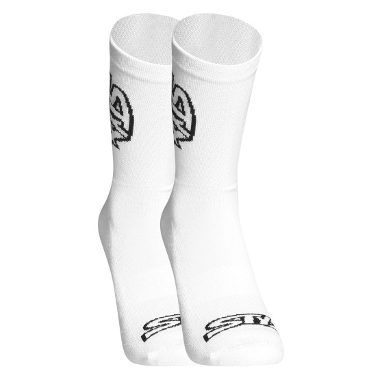 5PACK ponožky Styx vysoké biele (5HV1061)