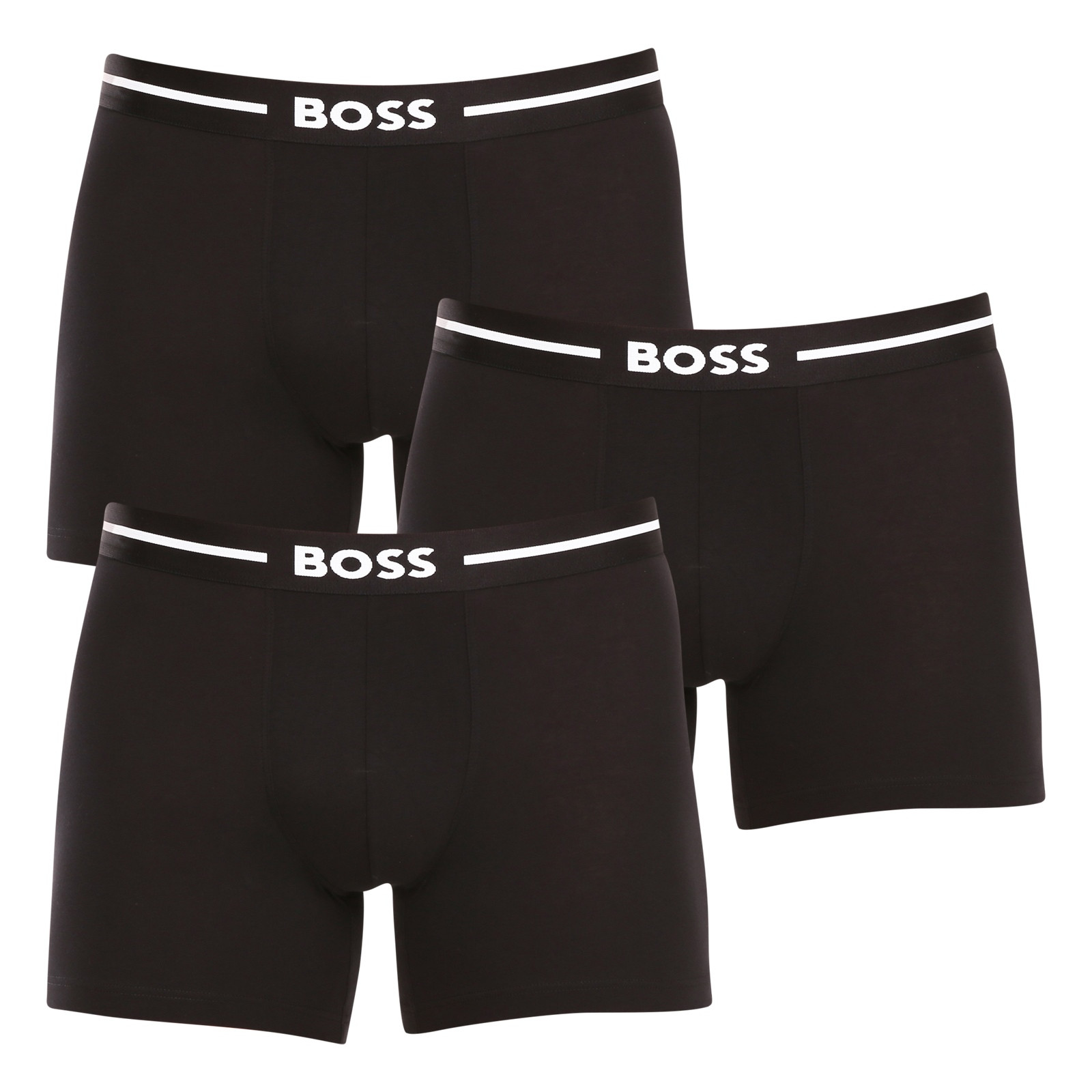 3PACK pánske boxerky BOSS čierné (50510698 001) XXL, trenky.