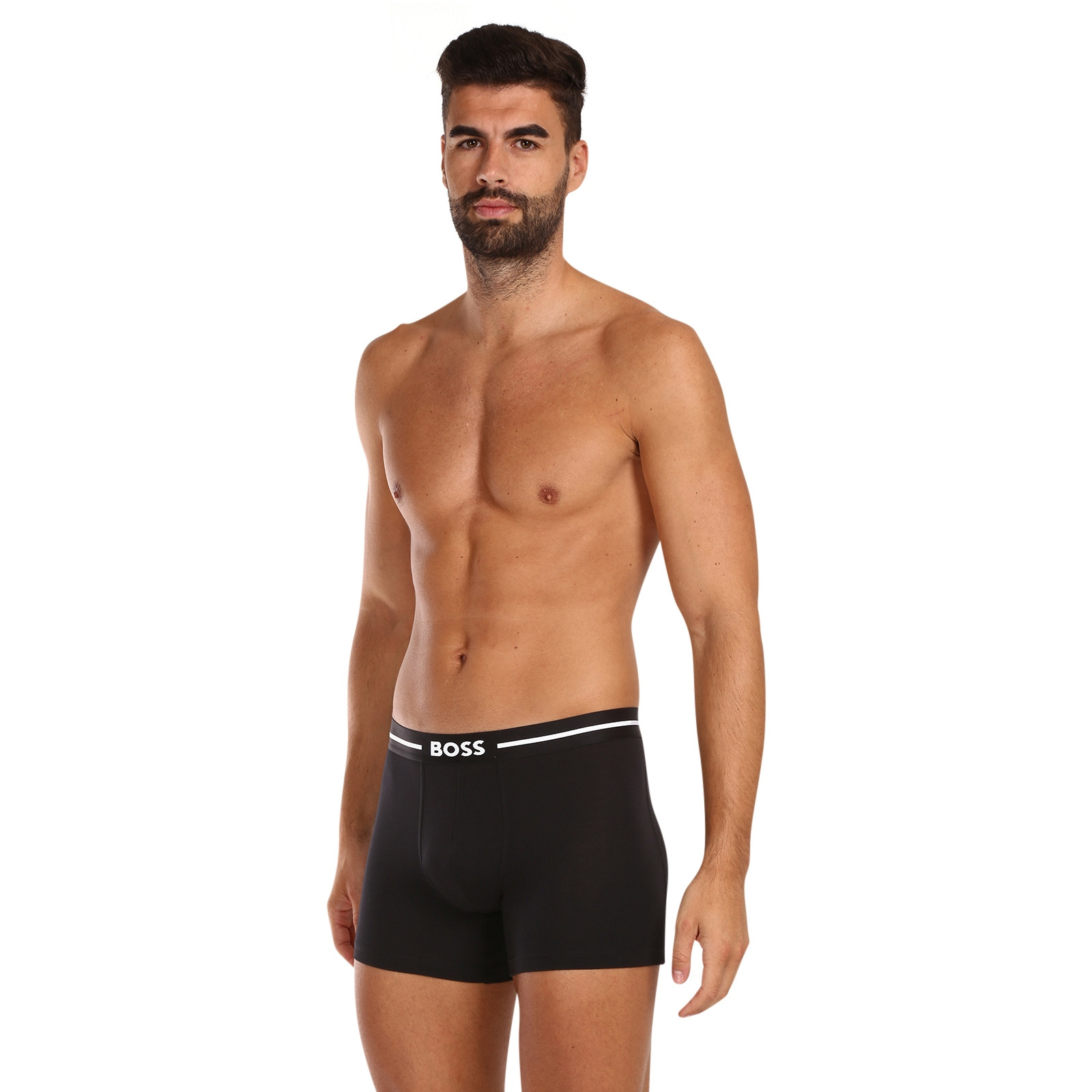 3PACK pánske boxerky BOSS čierné (50510698 001) XXL, trenky.