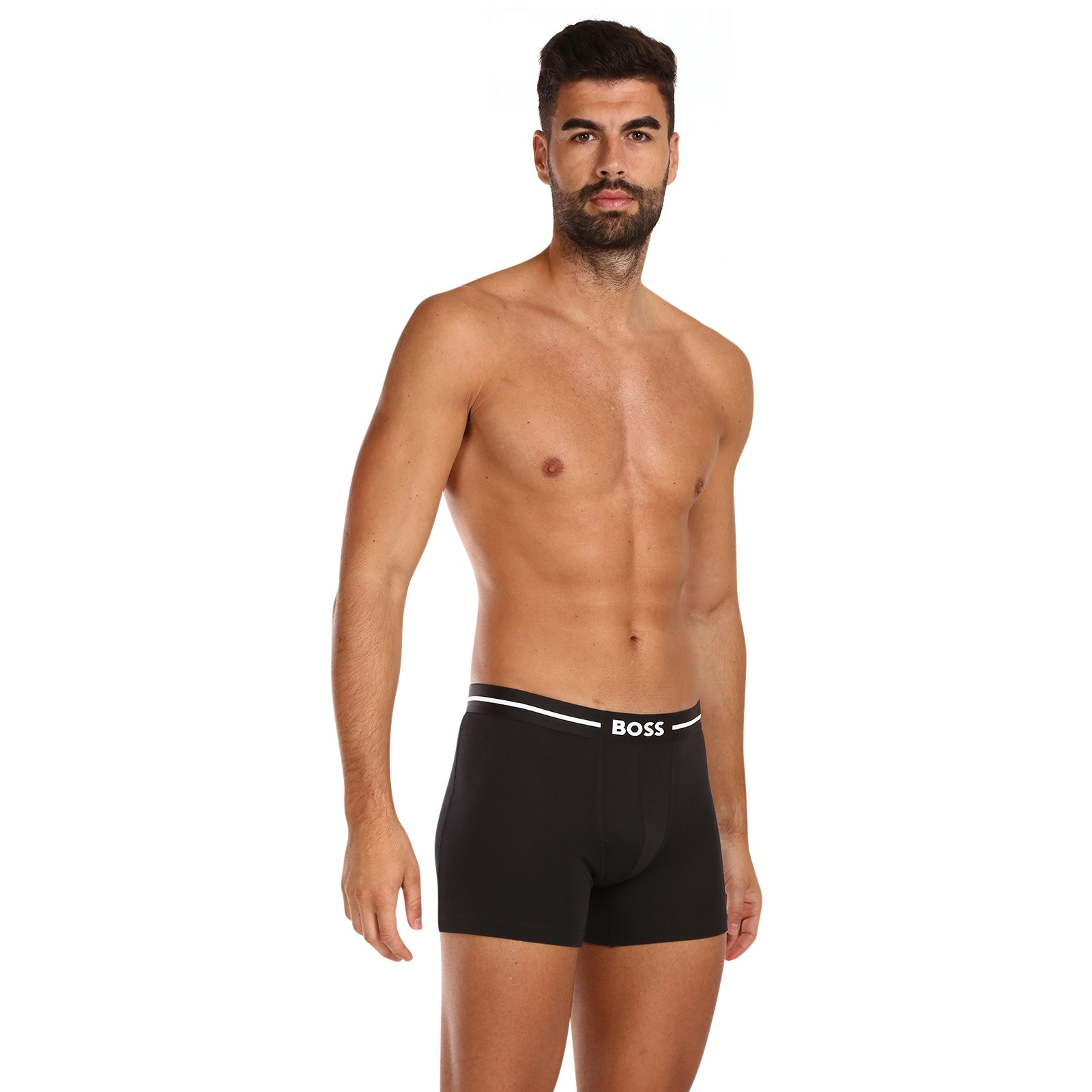 3PACK pánske boxerky BOSS čierné (50510698 001) XXL, trenky.