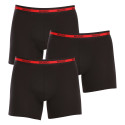 3PACK pánske boxerky HUGO čierné (50496713 002)