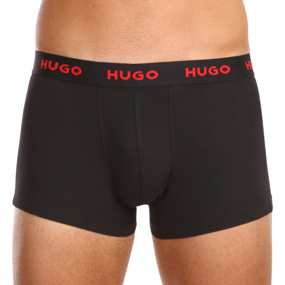 3PACK pánske boxerky HUGO viacfarebné (50469766 413)