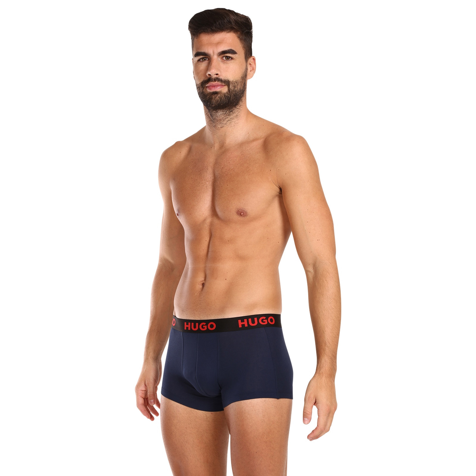 3PACK pánske boxerky HUGO viacfarebné (50496723 406) S, trenky.
Boxerky Hugo Boss sú prémiovej kvality, za ktorou stojí ikonická svetová značka pánskej spodnej bielizne.Boxerky Hugo Boss patria medzi absolútne legendy spodnej bielizne.