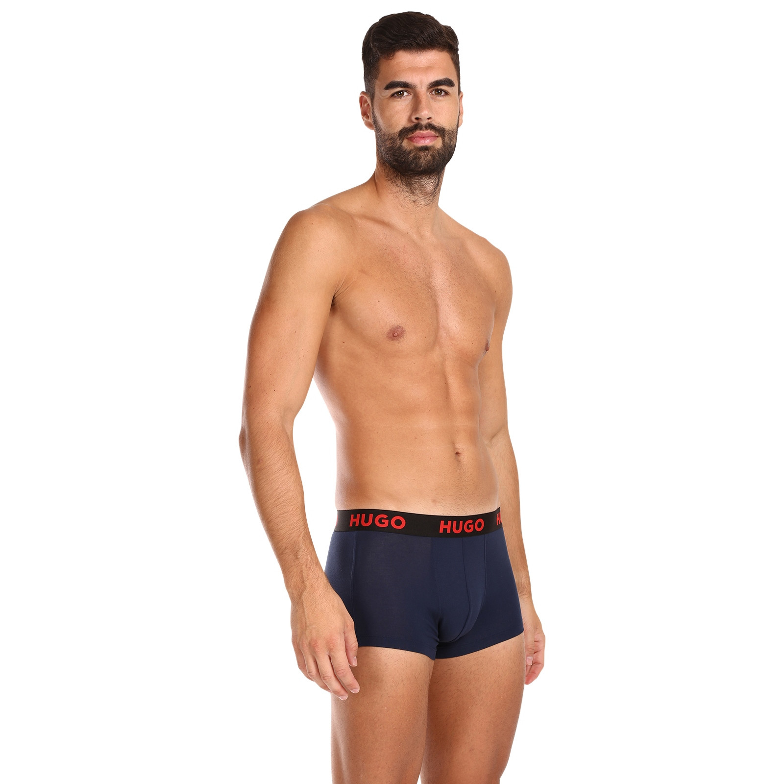 3PACK pánske boxerky HUGO viacfarebné (50496723 406) S, trenky.
Boxerky Hugo Boss sú prémiovej kvality, za ktorou stojí ikonická svetová značka pánskej spodnej bielizne.Boxerky Hugo Boss patria medzi absolútne legendy spodnej bielizne.