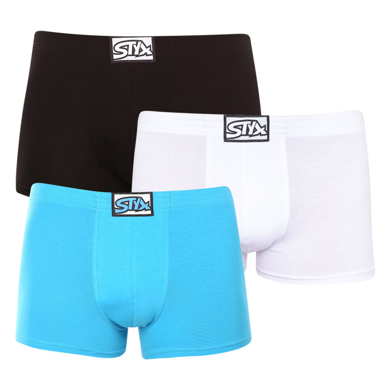 3PACK pánske boxerky Styx klasická guma viacfarebné (3Q96019) L, trenky.
Boxerky Styx sú skvelou voľbou, ak máte radi pohodlné a kvalitné pánske spodné prádlo.
 
Boxerky Styx s prívlastkom 