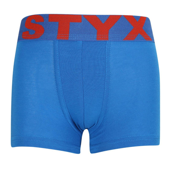 3PACK detské boxerky Styx športová guma viacfarebné (3GJ10379)